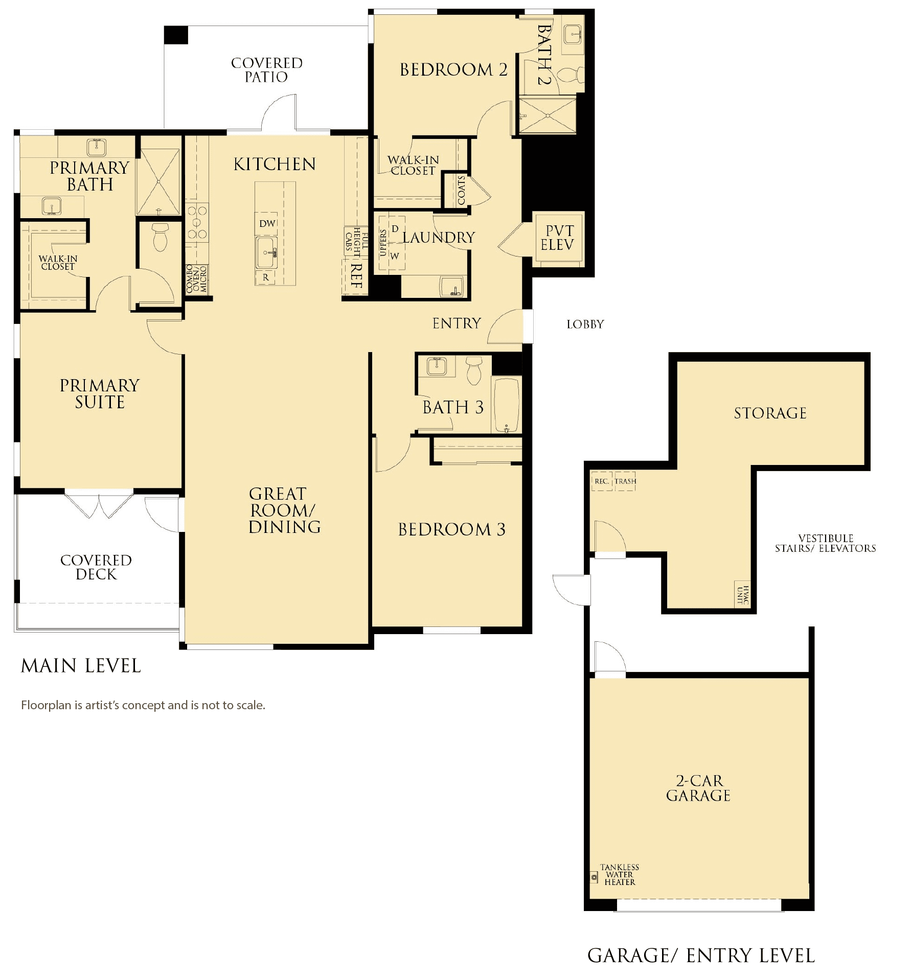 Woodburry Highlands Oakhill Flats A1 Floor Plan | Davidon Homes Woodburry Highlands Oakhill Flats A1 Floor Plan